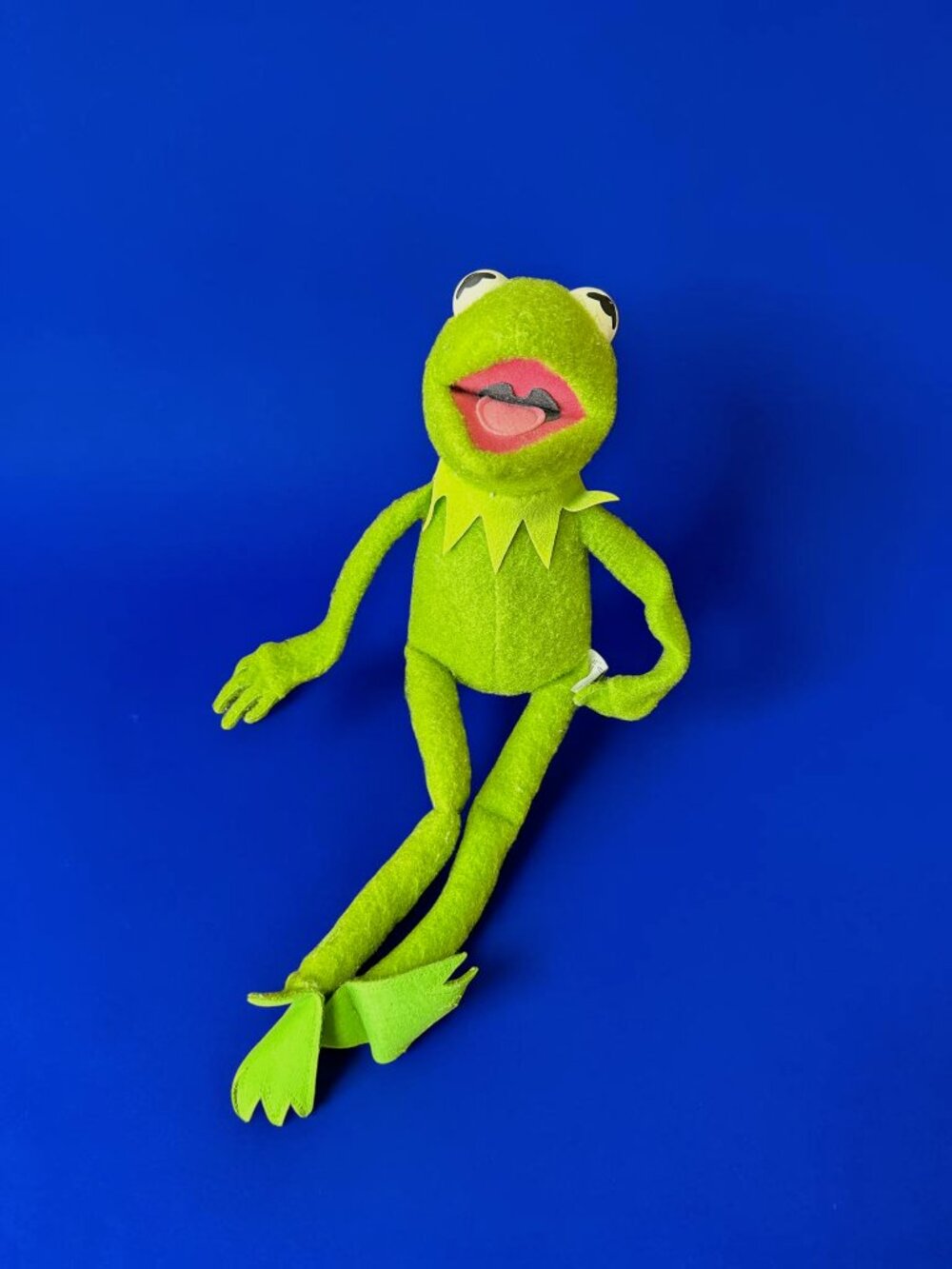 Vintage 1976 Fisher Price #850 Kermit the Frog 18” Stuffed Plush Doll Jim Henson